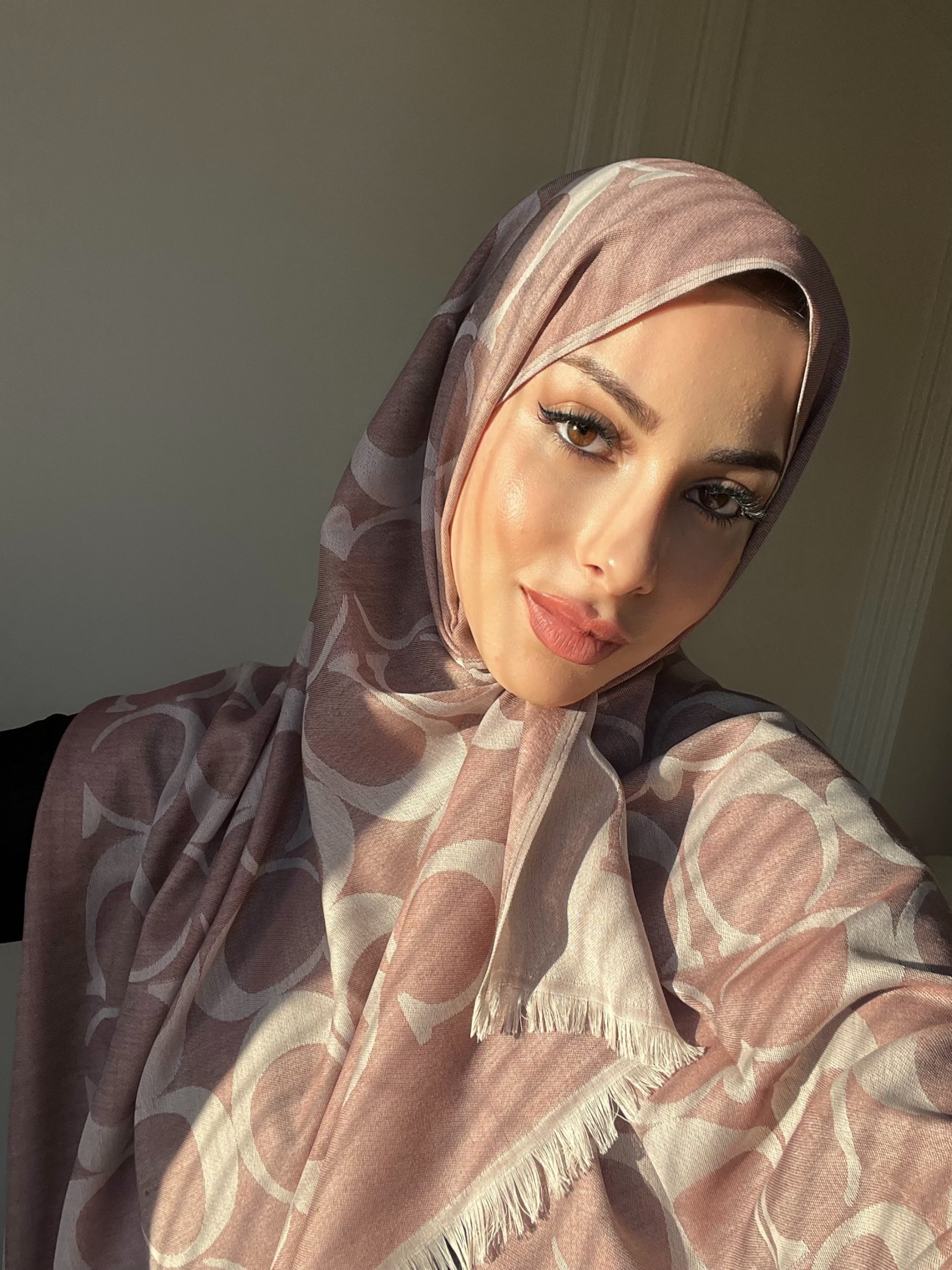 C Desen Yün İpek A Kalite Şal