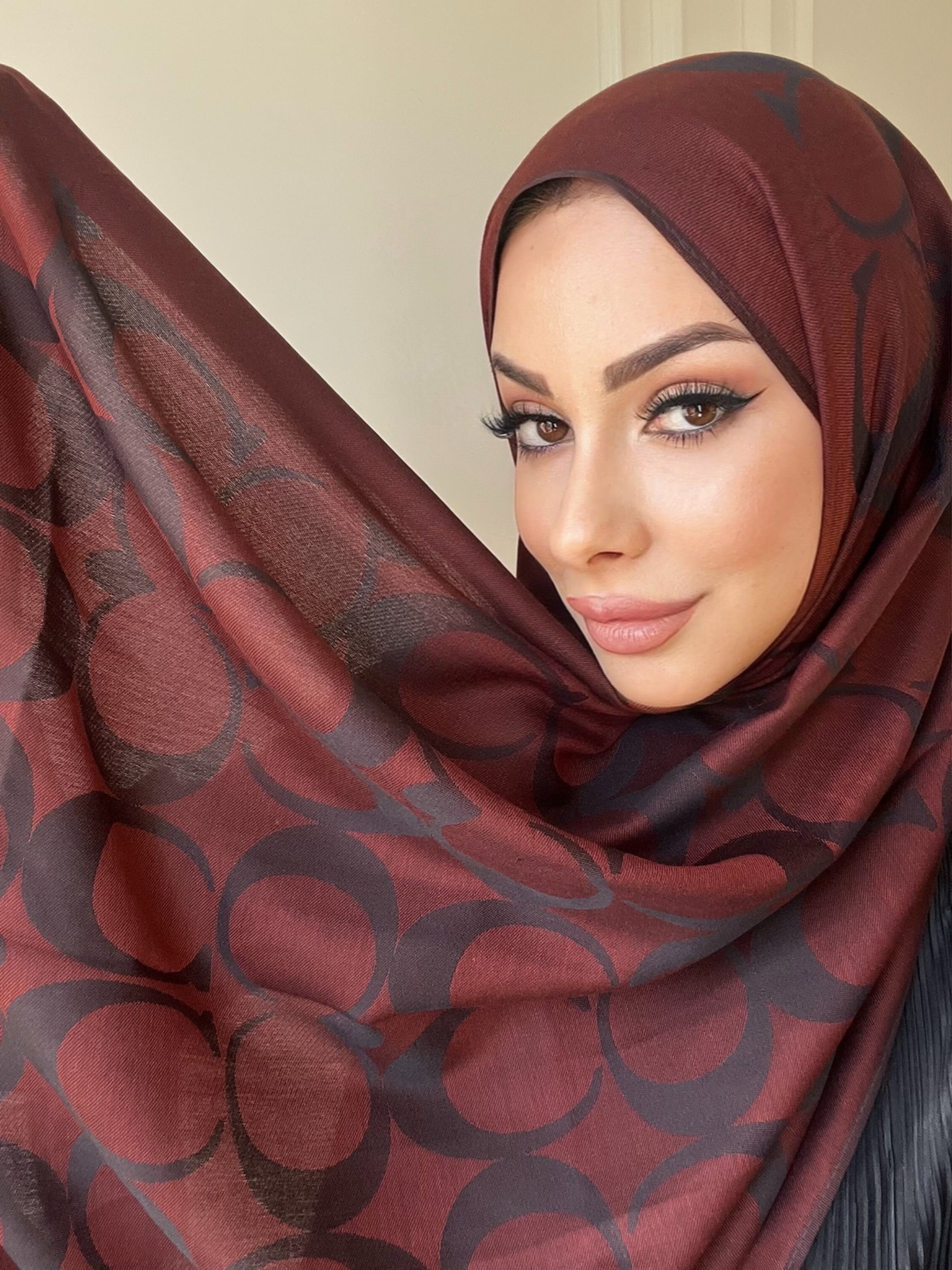 C Desen Yün İpek A Kalite Şal