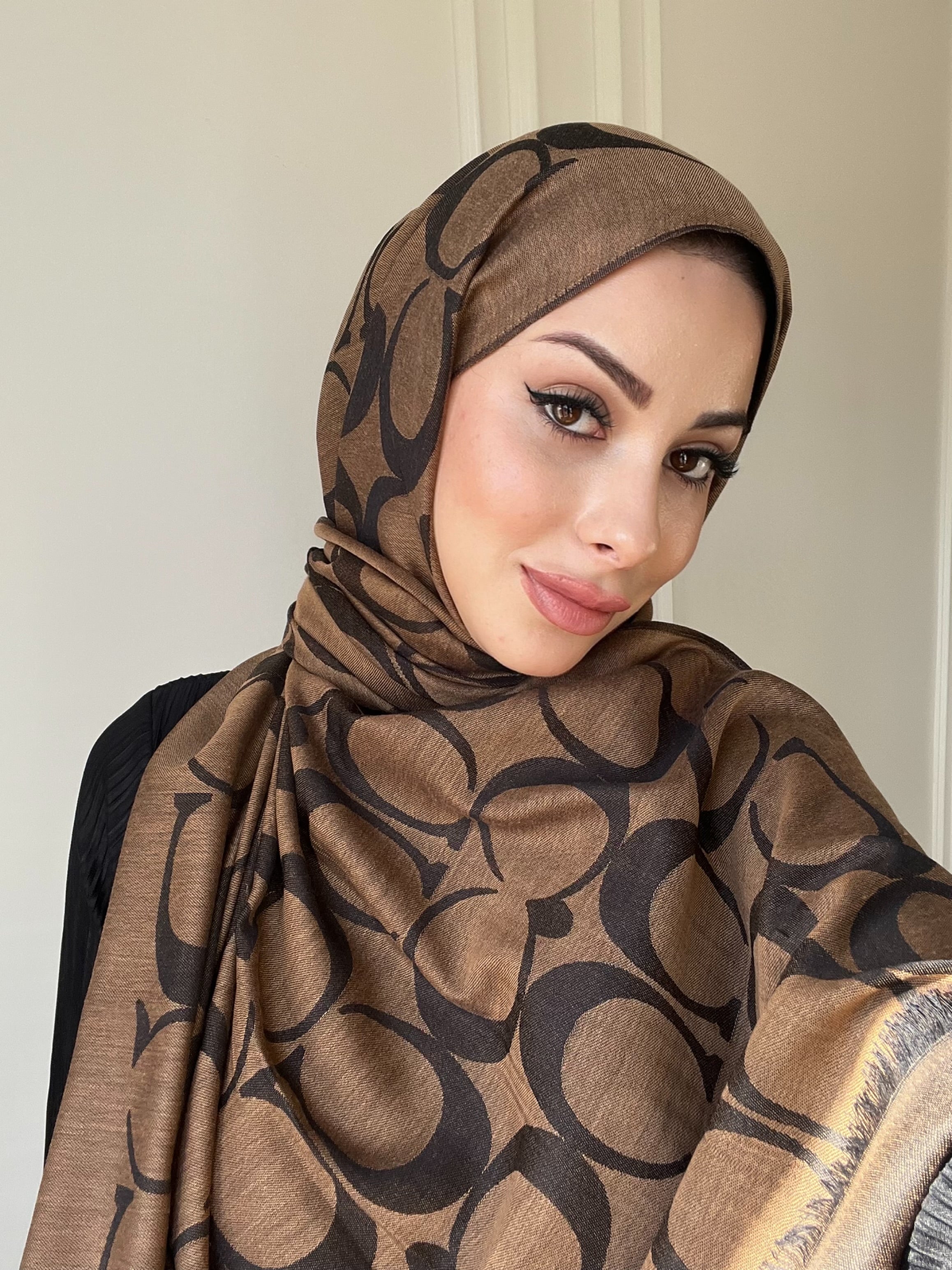 C Desen Yün İpek A Kalite Şal