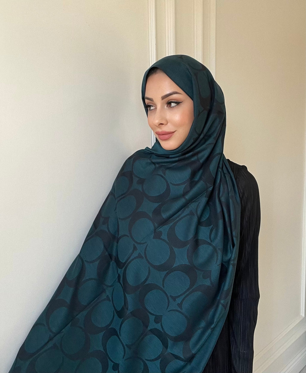 C Desen Yün İpek A Kalite Şal