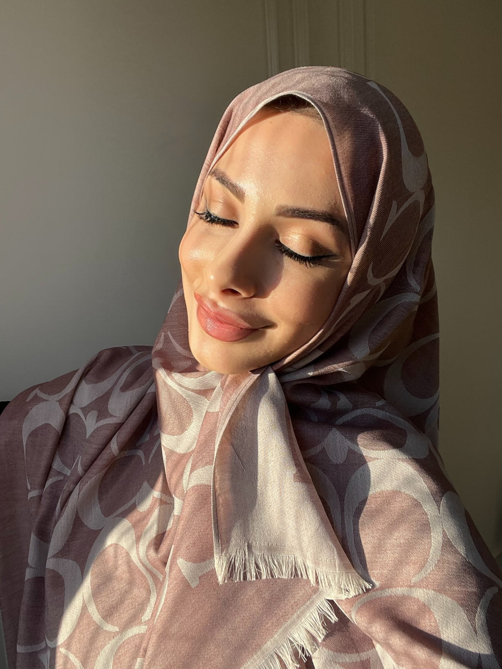 C Desen Yün İpek A Kalite Şal