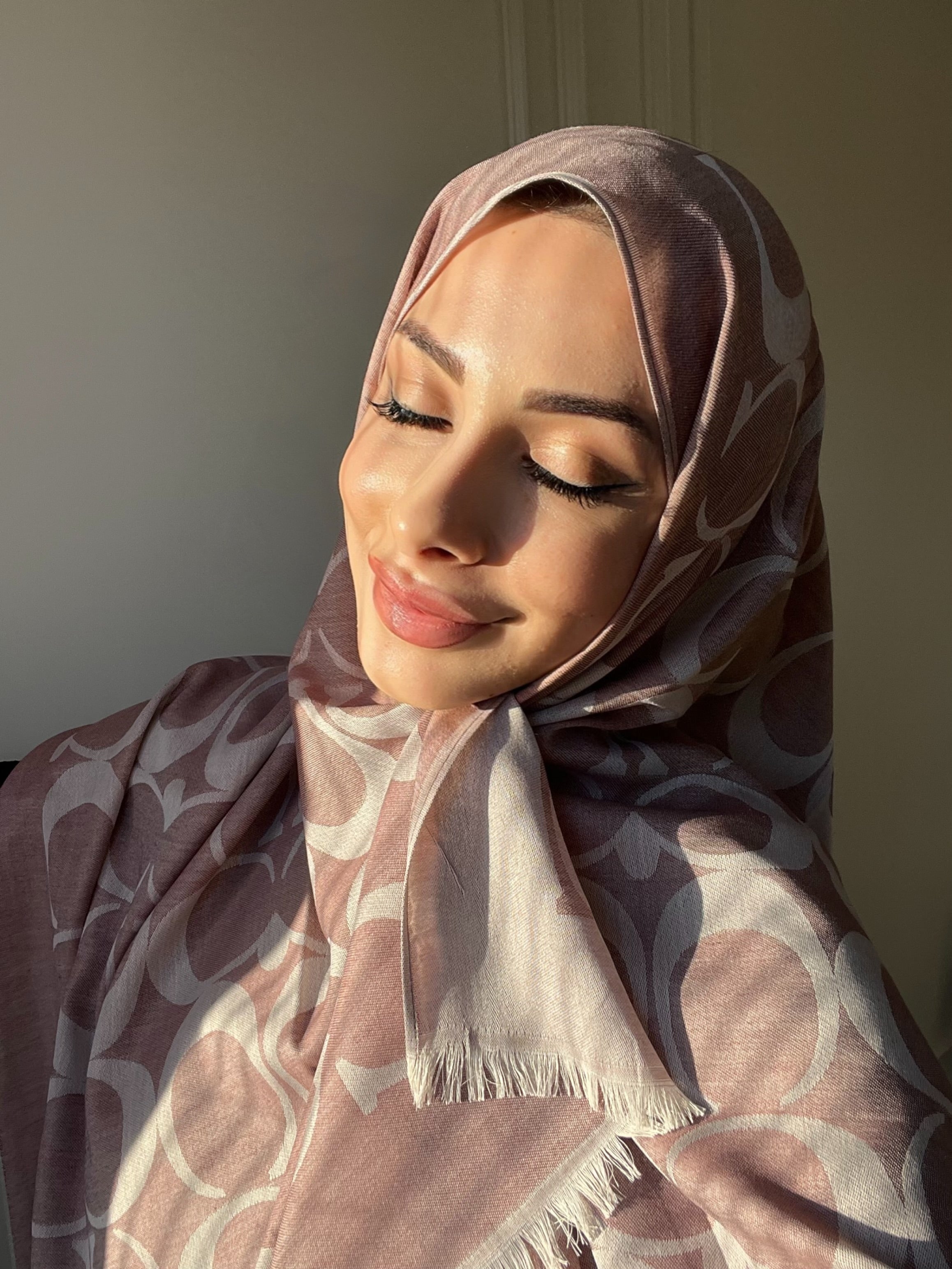 C Desen Yün İpek A Kalite Şal