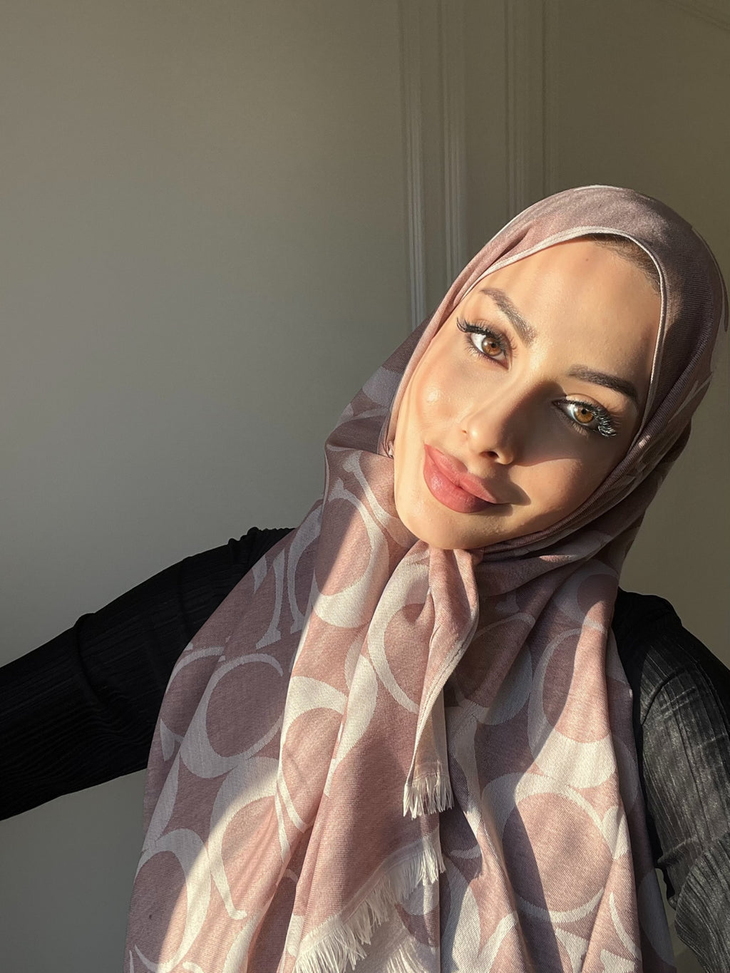 C Desen Yün İpek A Kalite Şal