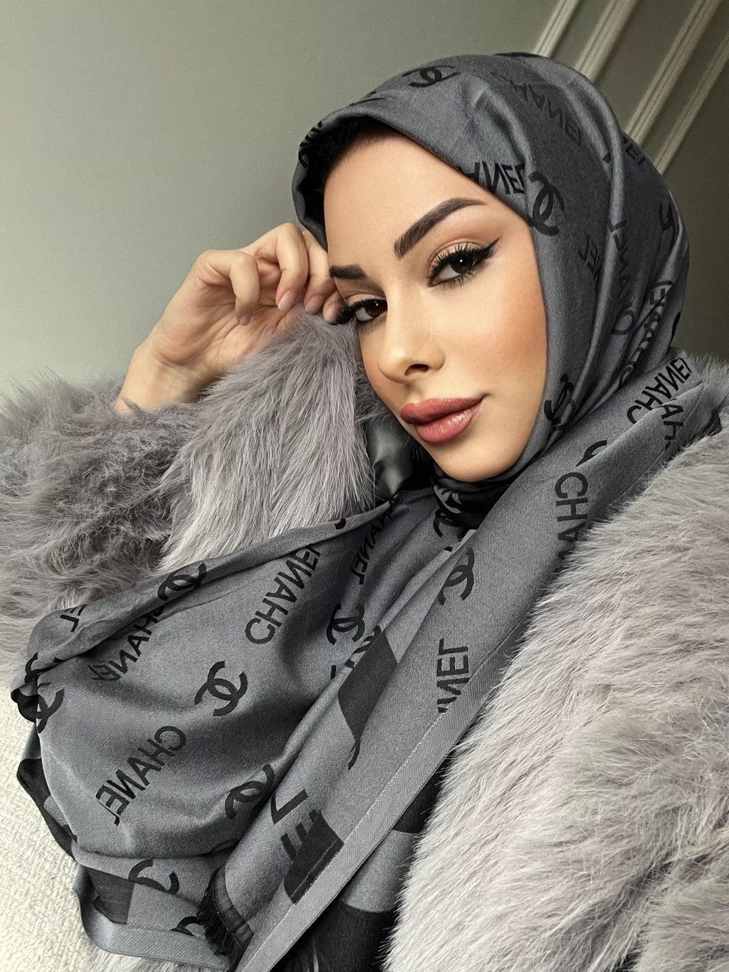 C Desen Kaşmir Şal