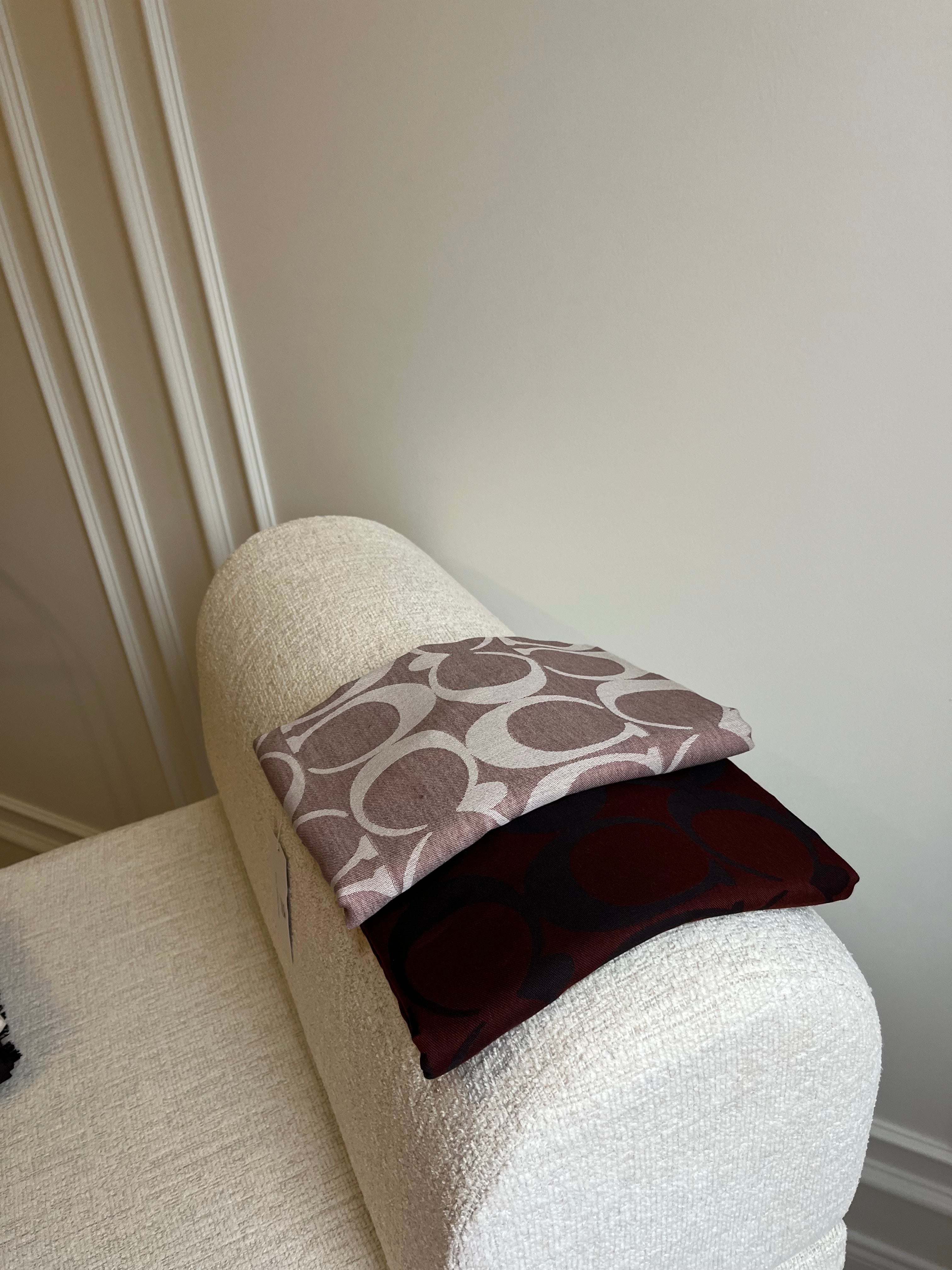 C Desen Yün İpek A Kalite Şal