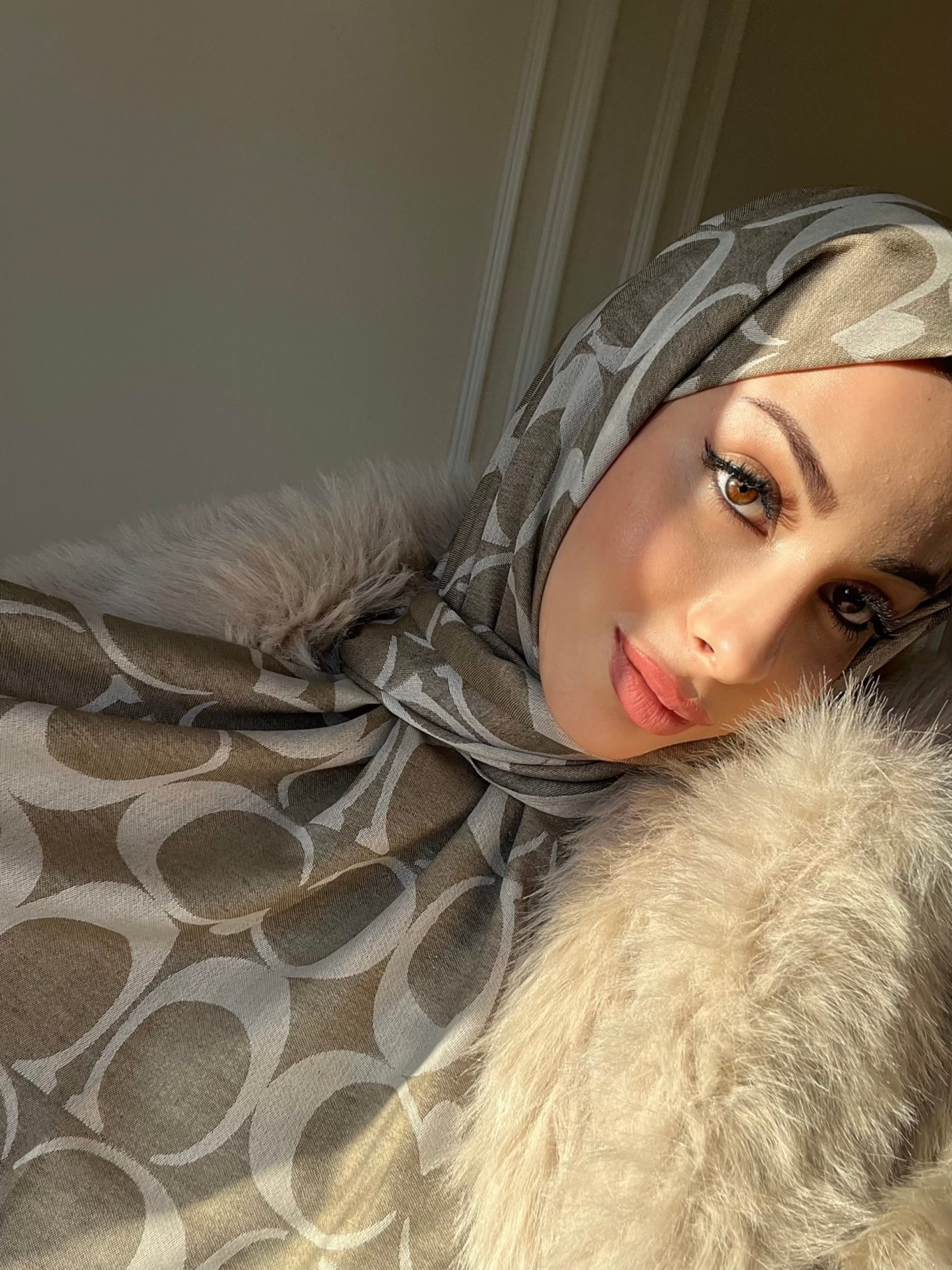 C Desen Yün İpek A Kalite Şal