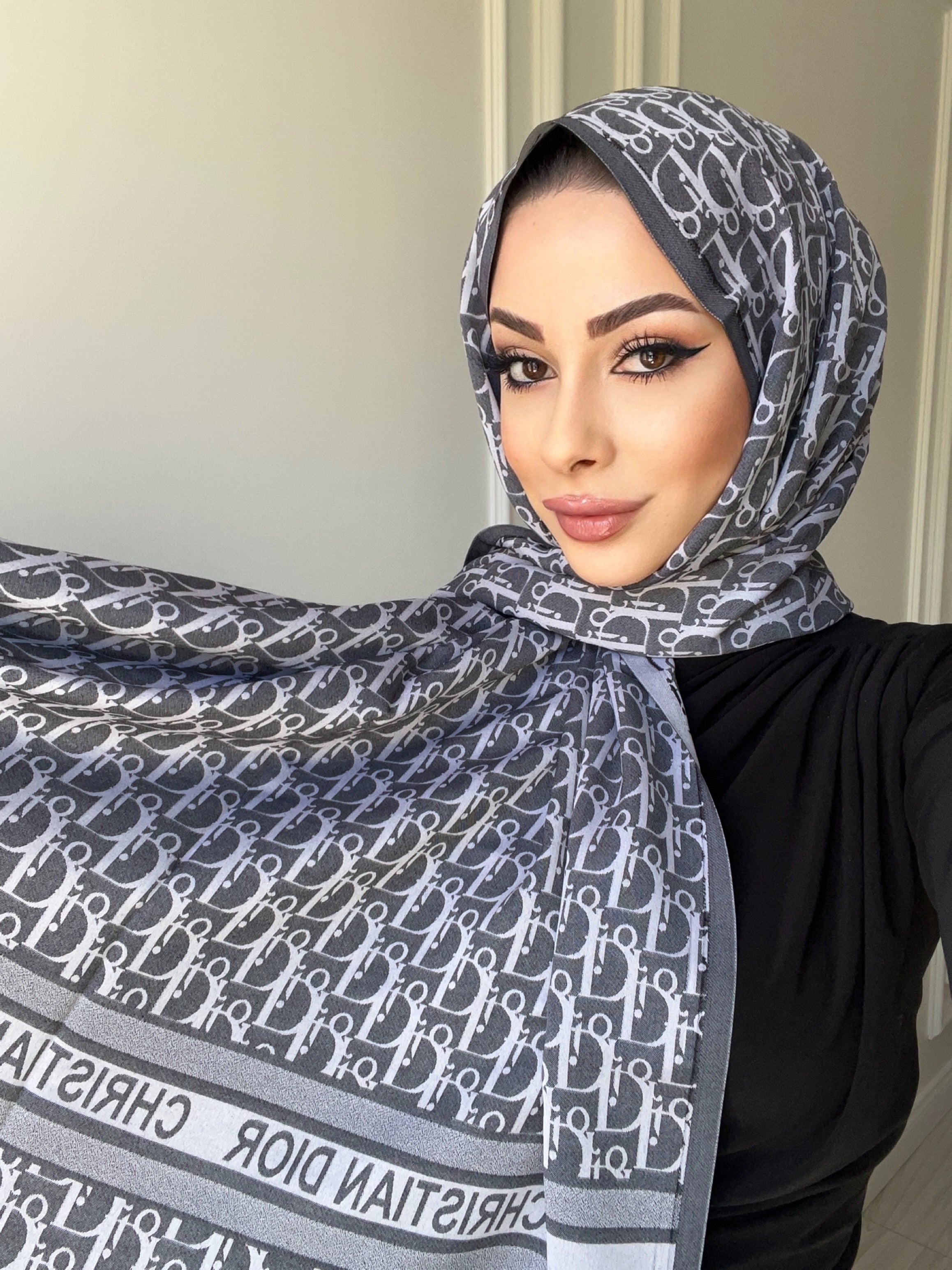 D Desen Kaşmir Çift Taraflı A Kalite Şal