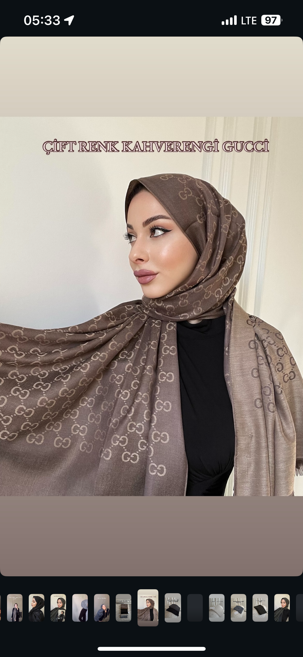 G Desen Yün İpek A Kalite Şal