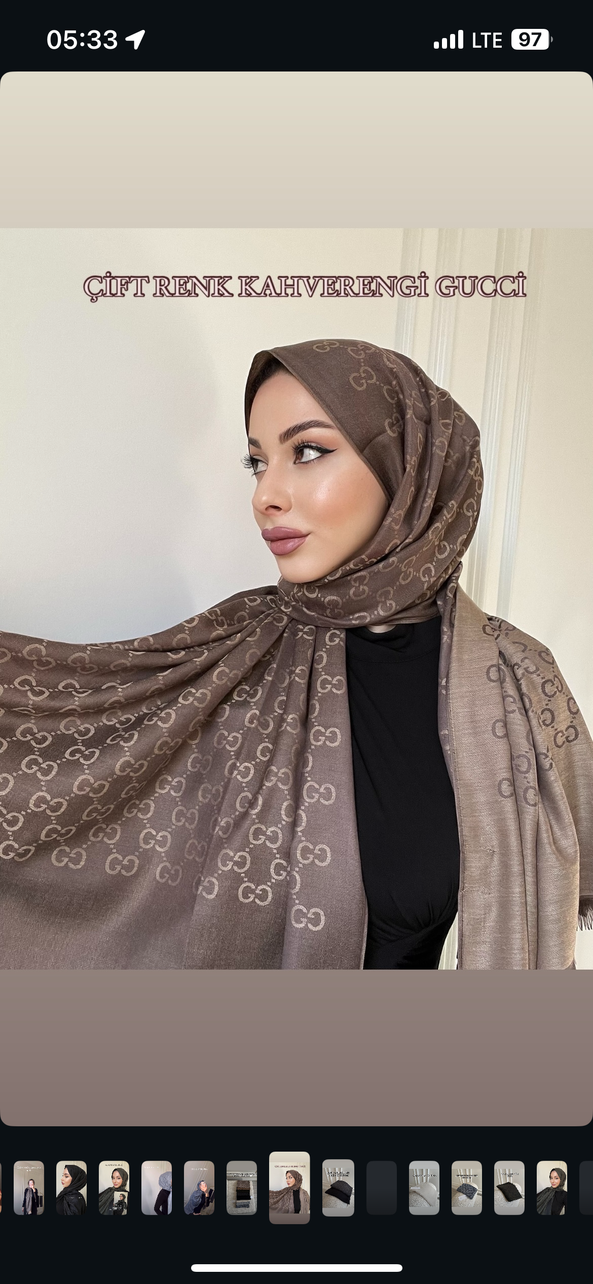 G Desen Yün İpek A Kalite Şal