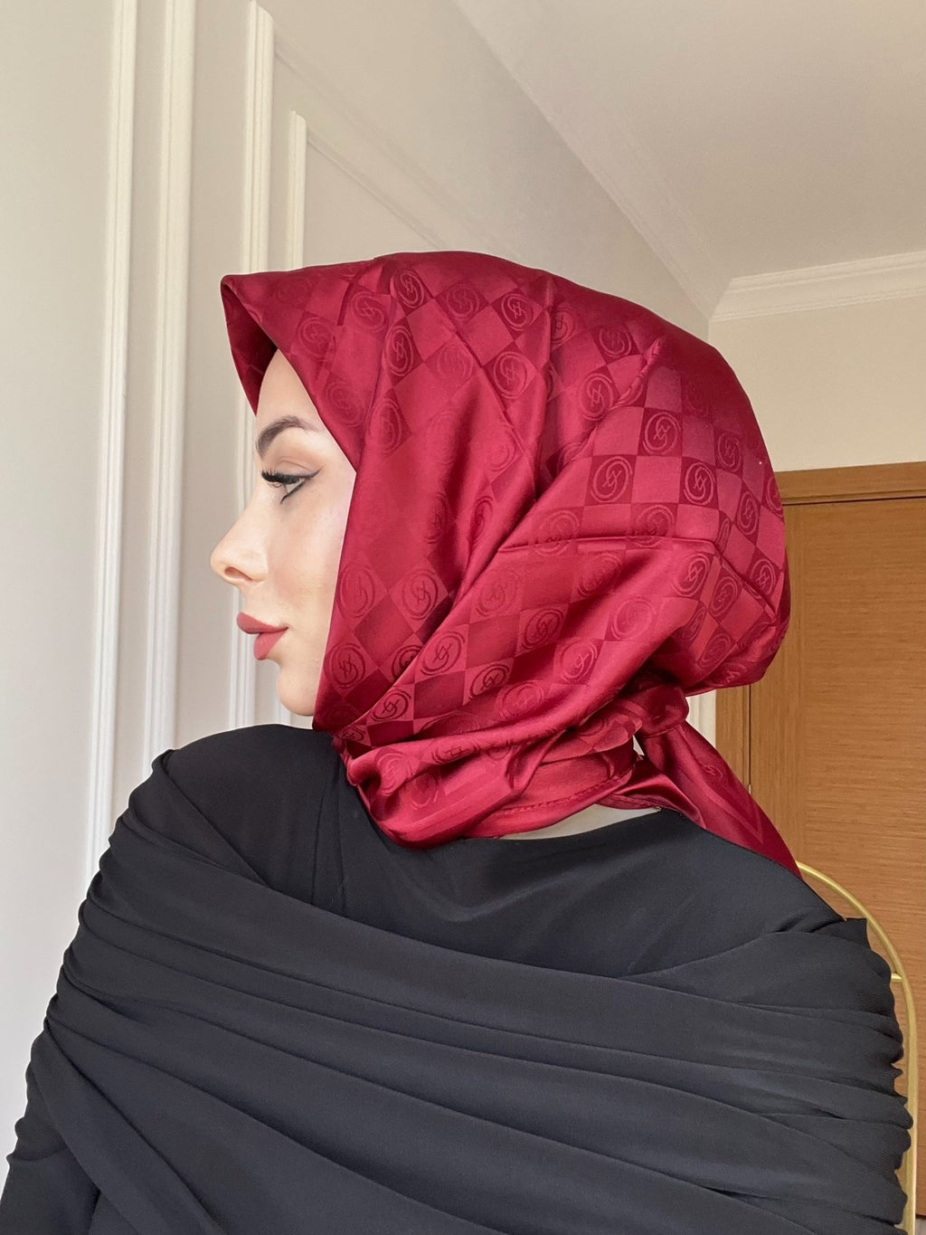 Dama Desen - A Kalite Eşarp - bybusgulce