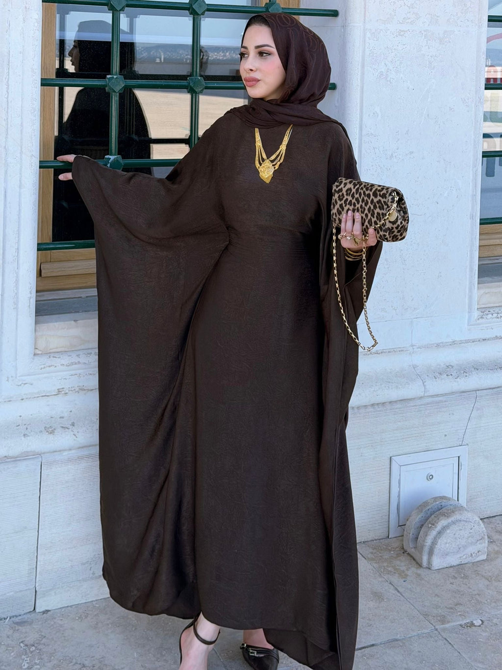 DİANA ABAYA - SATEN İPEK - bybusgulce