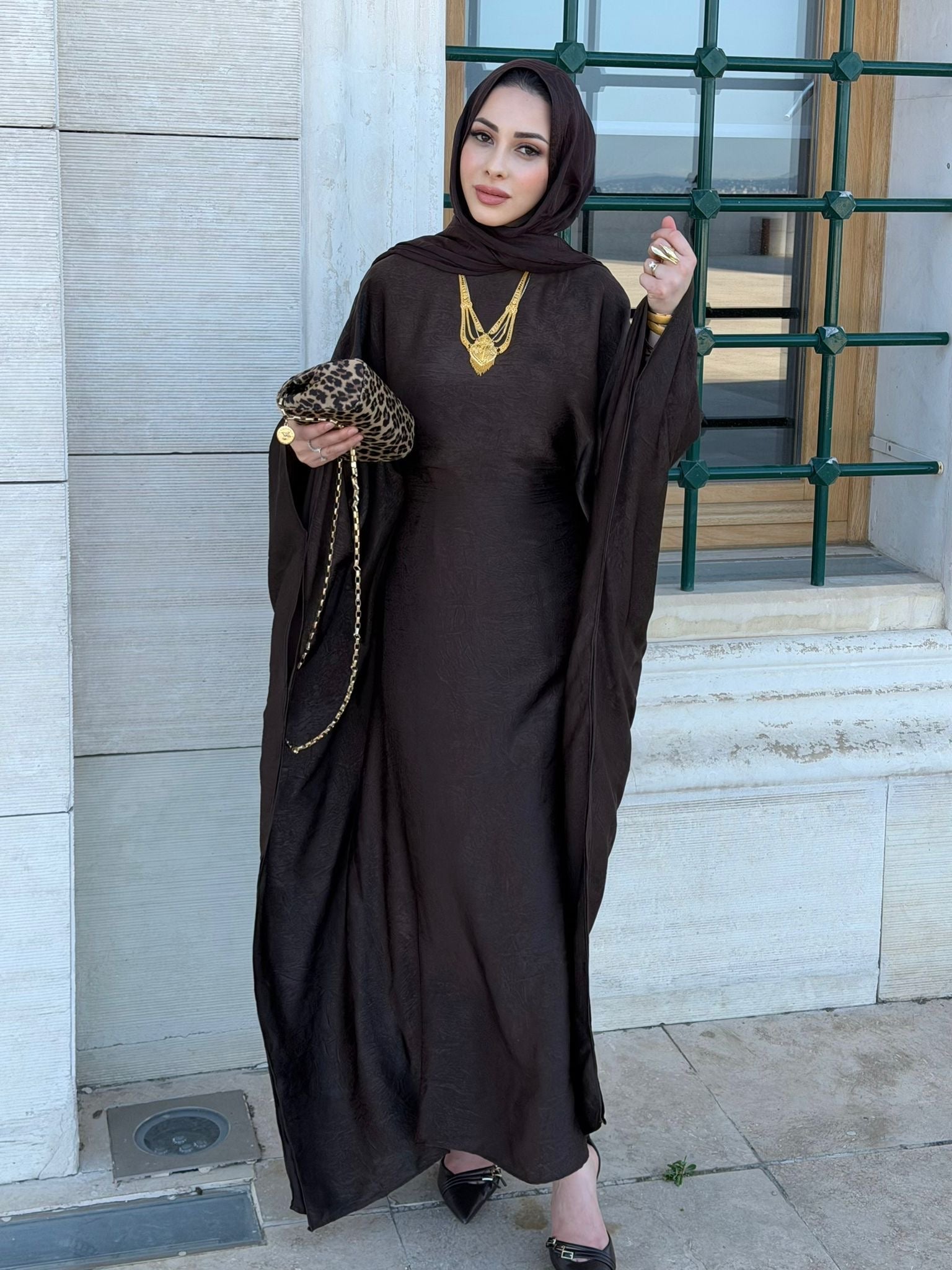 DİANA ABAYA - SATEN İPEK - bybusgulce