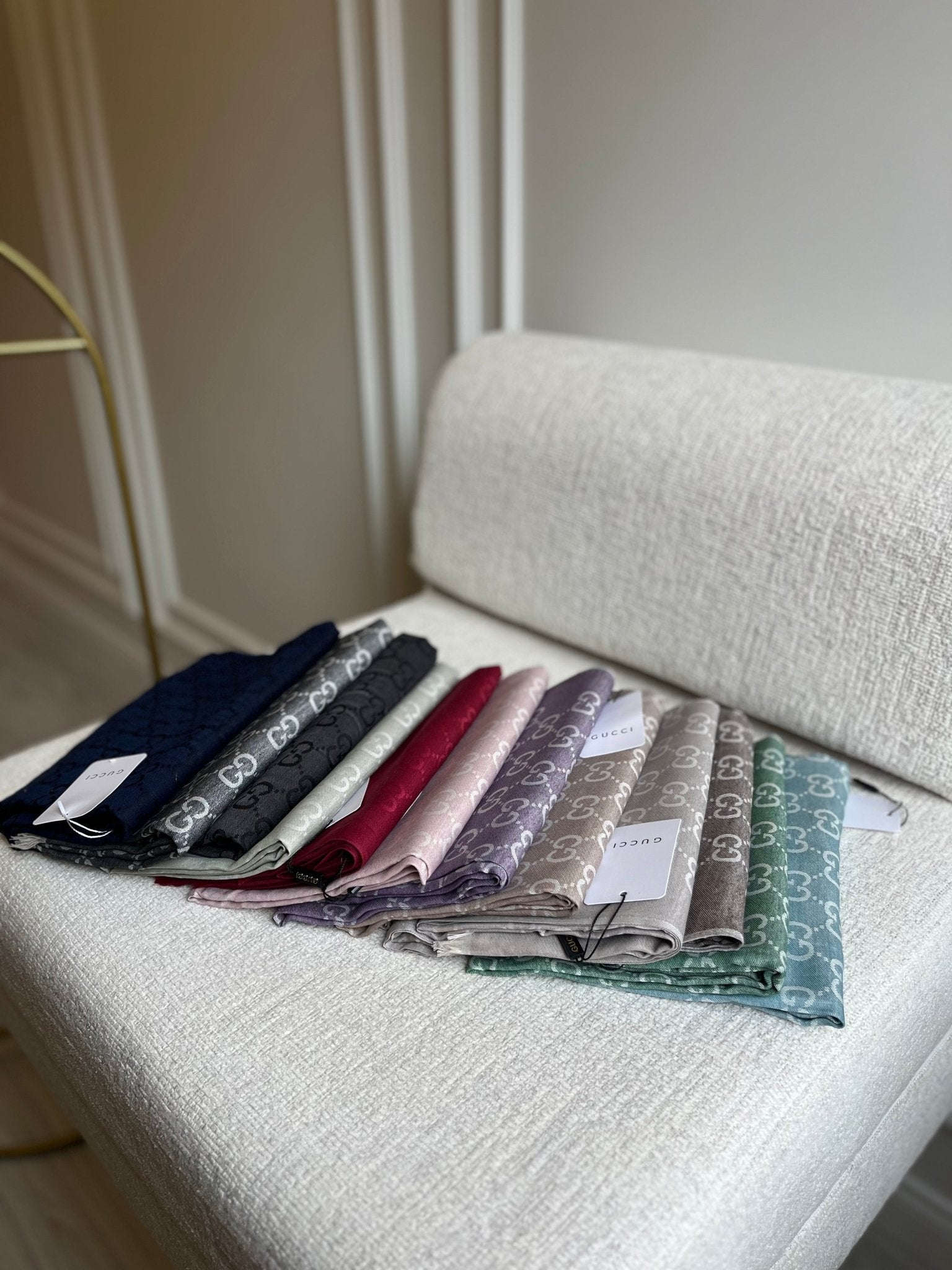 G Desen Yün İpek A Kalite Şal - bybusgulce