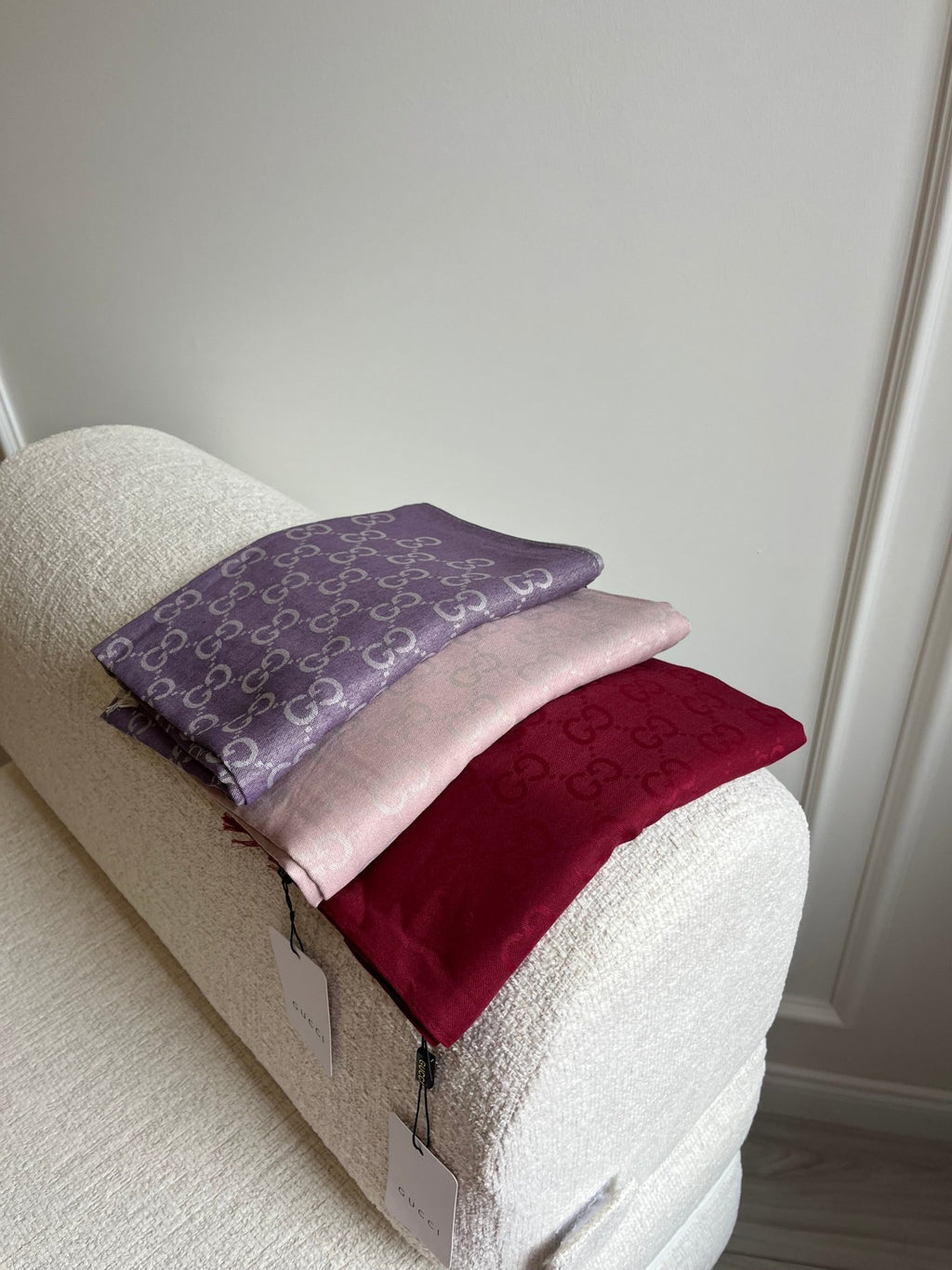 G Desen Yün İpek A Kalite Şal - bybusgulce